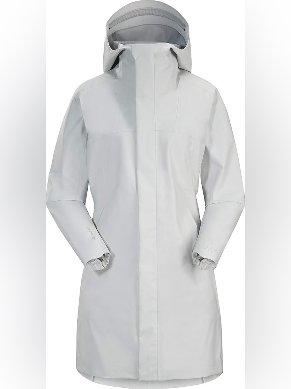 Arc'teryx Women's Grey and White Jacket